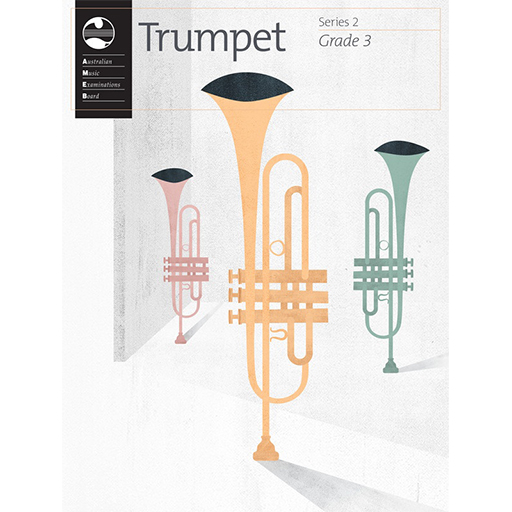 AMEB Trumpet Series 2 Grade 3 - Trumpet/Piano Accompaniment AMEB 1203064539