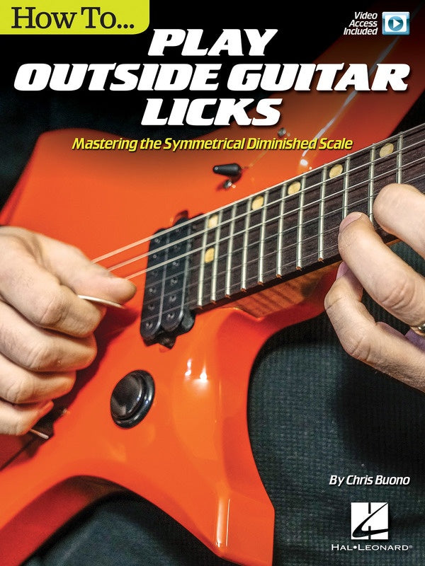 How To Play Outside Guitar Licks Bk/Olv - Hal Leonard - Guitar