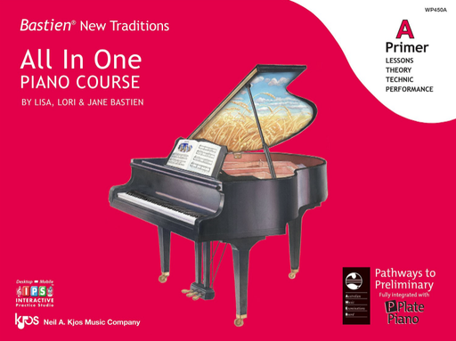 Bastien New Traditions All-In-One Piano Course Primer A - Piano by Bastien Kjos WP450A