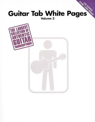 Guitar Tab White Pages Volume 3 - Guitar Hal Leonard Guitar TAB with Lyrics & Chords