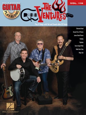 The Ventures - Guitar Play-Along Volume 116 - Guitar Hal Leonard Guitar TAB with Lyrics & Chords /CD