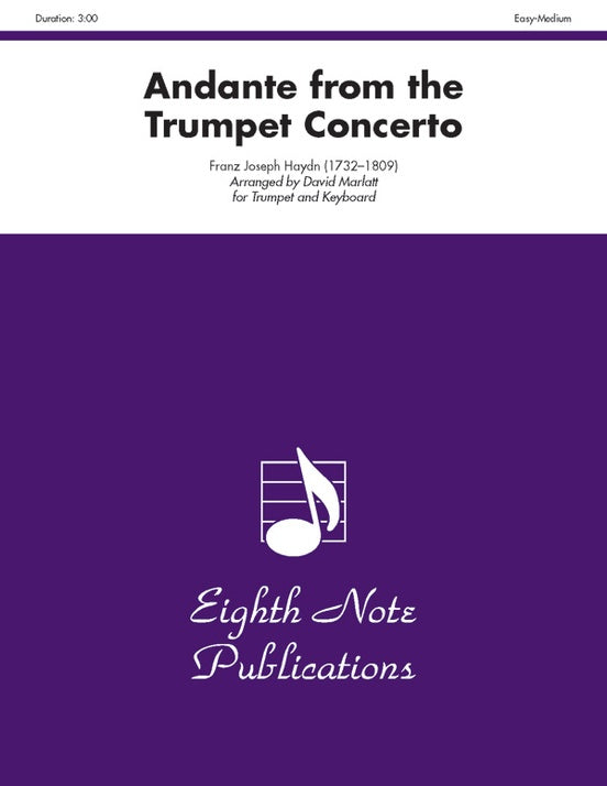 Andante from the Trumpet Concerto - Trumpet/Piano