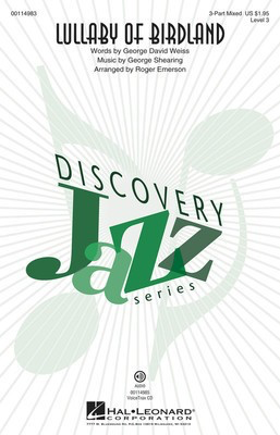 Lullaby Of Birdland - Discovery Level 3 - George Shearing - Roger Emerson Hal Leonard VoiceTrax CD CD