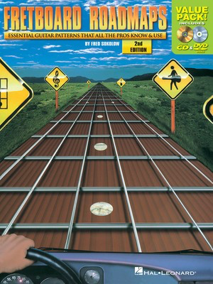 Fretboard Roadmaps Value Pack - Essential Guitar Patterns That All the Pros Know & Use - Guitar Fred Sokolow Hal Leonard /CD/DVD
