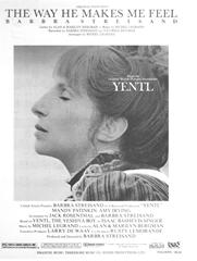 The Way He Makes Me Feel - Barbra Streisand - PVG (Digital Download)