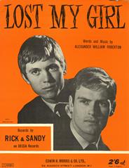 Lost My Girl - Rick & Sandy - PVG (Digital Download)