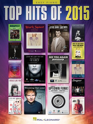 Top Hits of 2015 - Easy Piano Hal Leonard 150034