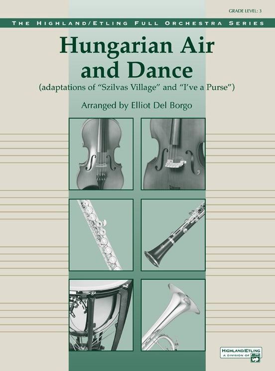 Hungarian Air and Dance – Full Orchestra Conductor Score & Parts (Digital Download)