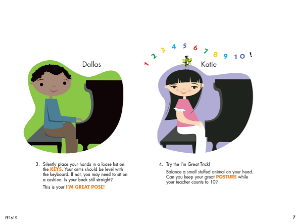 My First Piano Adventure Lesson Book A - Pre Reading - Piano/Online Audio Access by Faber/Faber Hal Leonard 420259