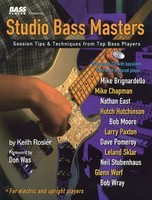 Studio Bass Masters - Keith Rosier Backbeat Books /CD