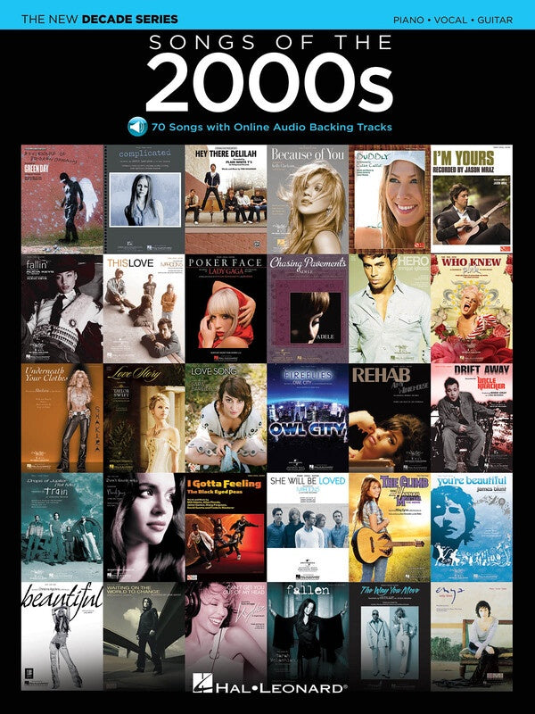 Songs of the 2000s PVG/OLA Hal Leonard 137608
