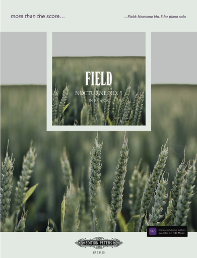 Field - More than the Score: Nocturne No 5 in F Major - Piano Solo - Peters EP73155
