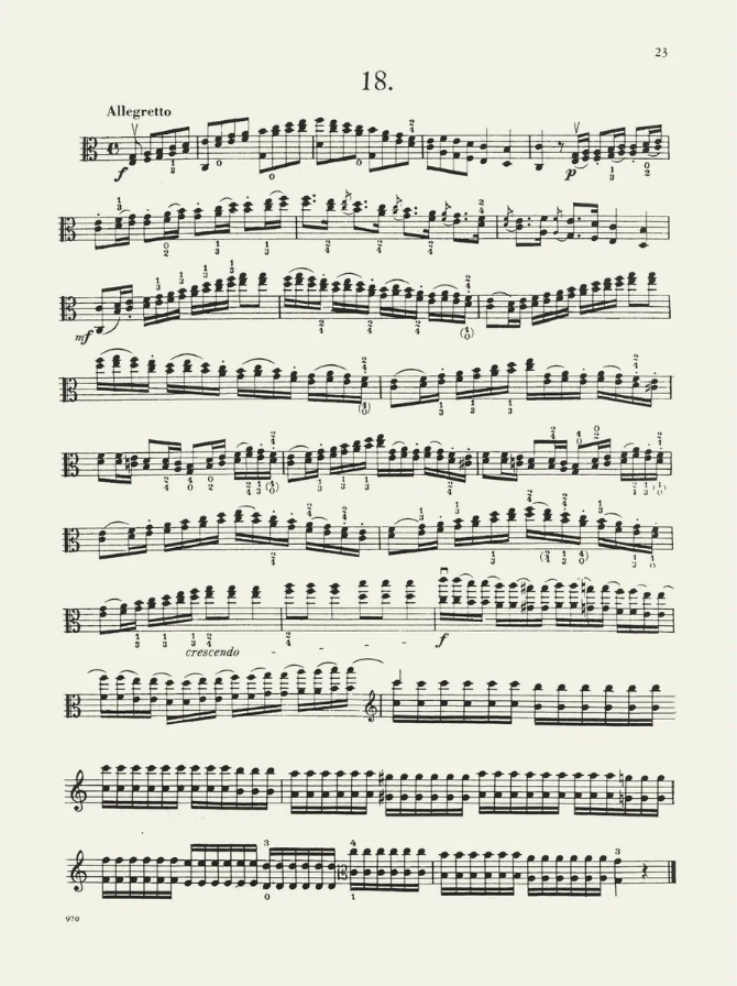 Fiorillo - 31 Selected Studies - Viola Solo edited by Vieland IMC IMC0970