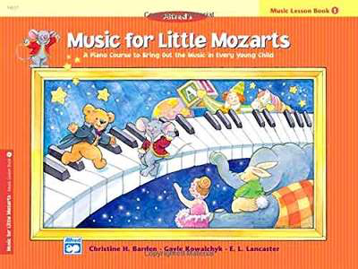 Music for Little Mozarts Lesson Book 1