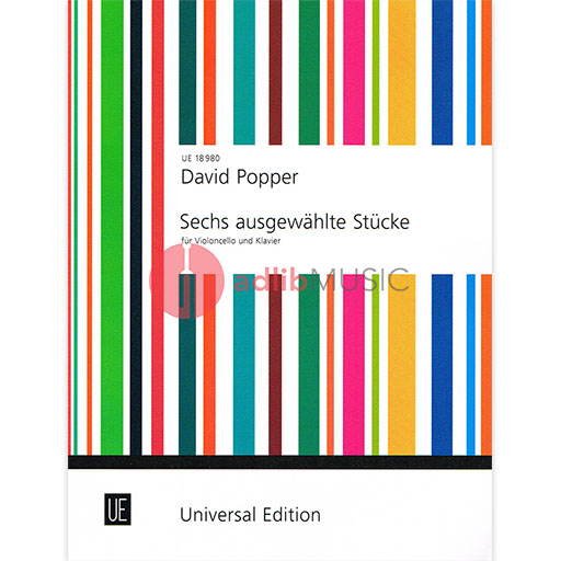 Six Selected Pieces for Cello and Piano