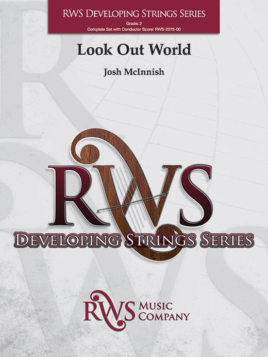 Look Out World - String Orchestra Conductor Score & Parts (Digital Download)