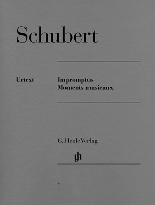 Schubert - Impromptus and Moments Musicaux - Piano Solo Henle HN4