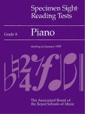 A B Pno Specimen Sight Reading Tests Gr 8 -