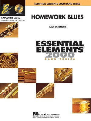 Homework Blues - Includes Full Performance CD - Paul Lavender Hal Leonard Score/Parts
