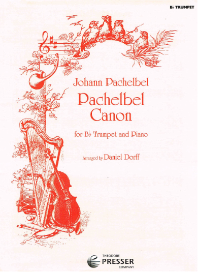 Pachelbels Canon For Trumpet And Piano