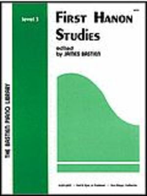 First Hanon Studies Level 3 - Bastien - KJOS