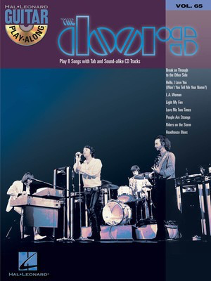 The Doors - Guitar Play-Along Volume 65 - Guitar Hal Leonard Guitar TAB with Lyrics & Chords /CD