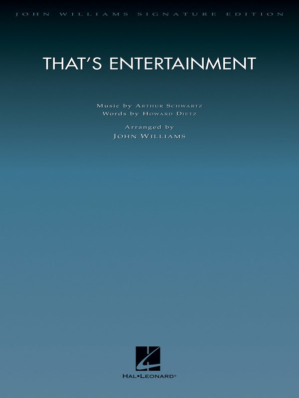 Williams - That's Entertainment - Full Orchestra Grade 5 Score/Parts Hal Leonard 4491922