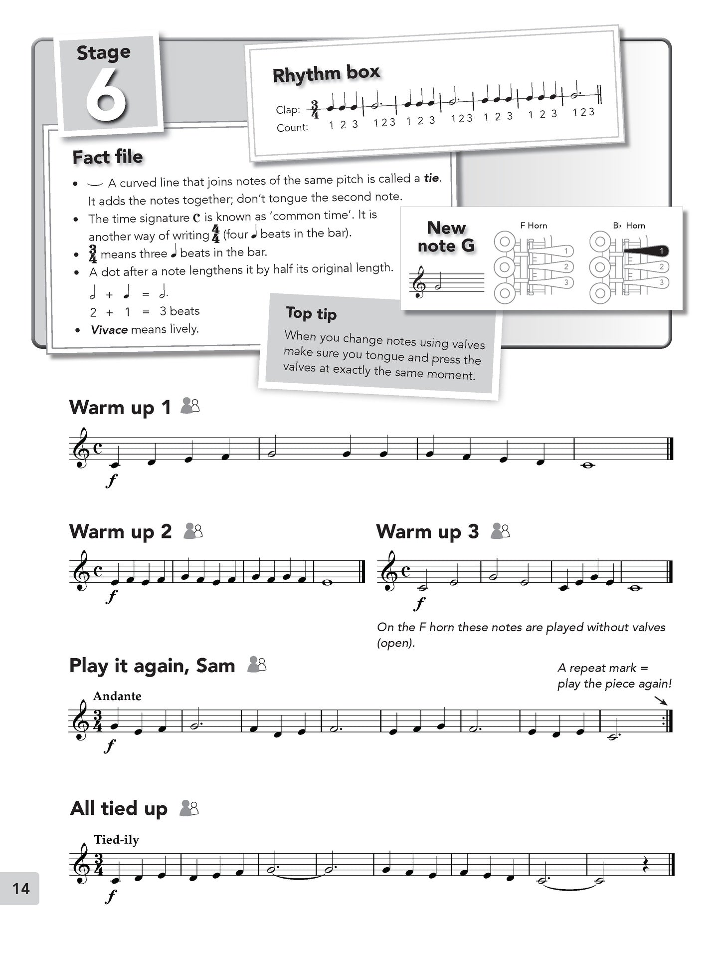 French Horn Sheet Music Basics Book/OA