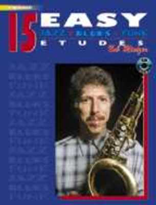 15 Easy Jazz Blues & Funk Etudes E Flat Inst Bk/OA