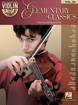 Elementary Classics - Violin Play-Along Volume 26 - Various - Violin Hal Leonard /CD