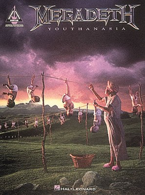 Megadeth - Youthanasia - Guitar Hal Leonard Guitar TAB with Lyrics & Chords
