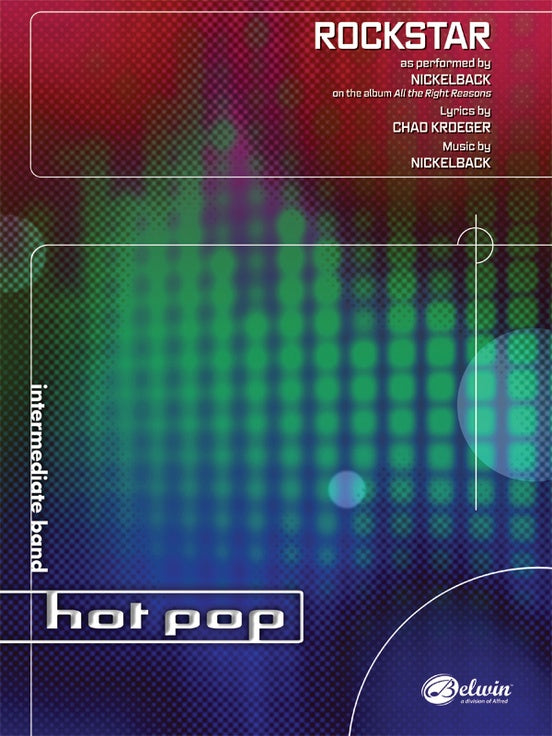 Rockstar - Concert Band Conductor Score & Parts (Digital Download)