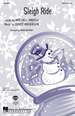 Sleigh Ride - Leroy Anderson|Mitchell Paris - SSA Mark Brymer Hal Leonard Choral Score Octavo