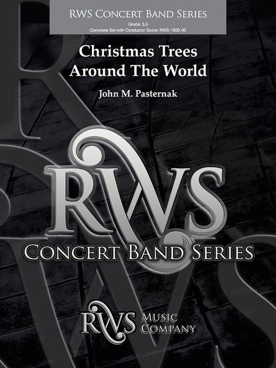 Christmas Trees Around the World - Concert Band Conductor Score & Parts(Digital Download)