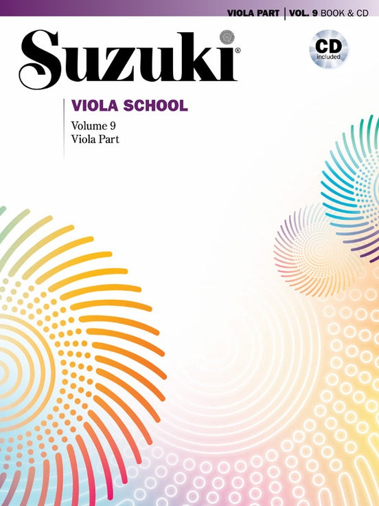 Suzuki Viola School Volume 9 Bk/CD