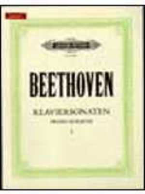 Beethoven - Sonatas Vol. 1 - Piano Solo - Peters EP8100A