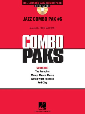 Jazz Combo Pak No. 6 - Frank Mantooth Hal Leonard Score/Parts/CD