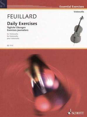 Feuillard - Daily Exercises - Cello Solo Schott ED1117