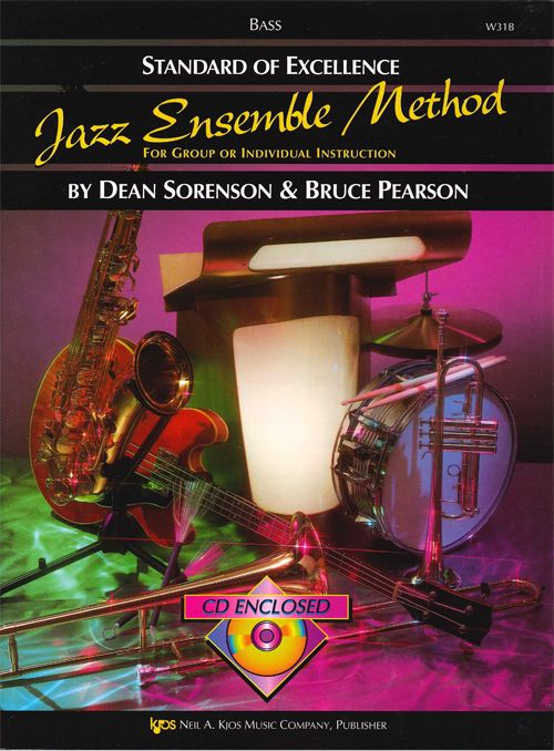 Standard Of Excellence Jazz Ensemble Method - Double Bass/CD Kjos W31B