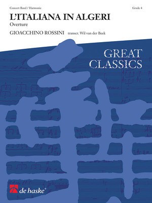 L'Italiana in Algeri - Gioachino Rossini - Wil Van der Beek De Haske Publications Score/Parts