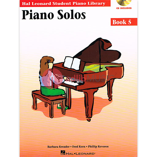 Hal Leonard Student Piano Library Piano Solos Book 5 - Piano/CD 296572