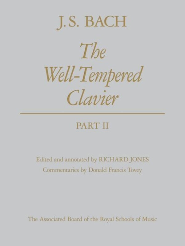Bach The Well-Tempered Clavier Part II Clothbound