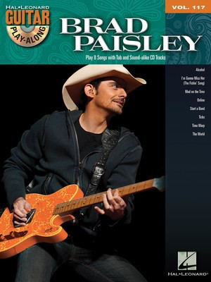Brad Paisley - Guitar Play-Along Volume 117 - Guitar Hal Leonard Guitar TAB /CD
