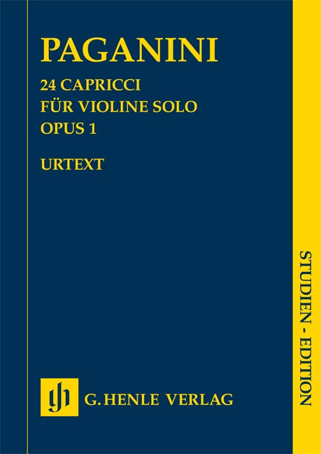 24 Capricci Op 1 Study Score