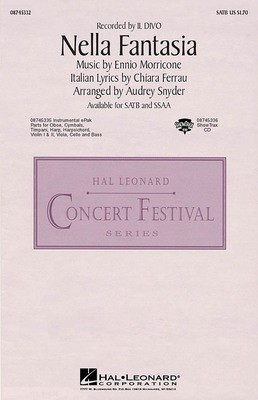 Nella Fantasia (In My Fantasy) - Chiara Ferrau|Ennio Morricone - SSAA Audrey Snyder Hal Leonard Octavo