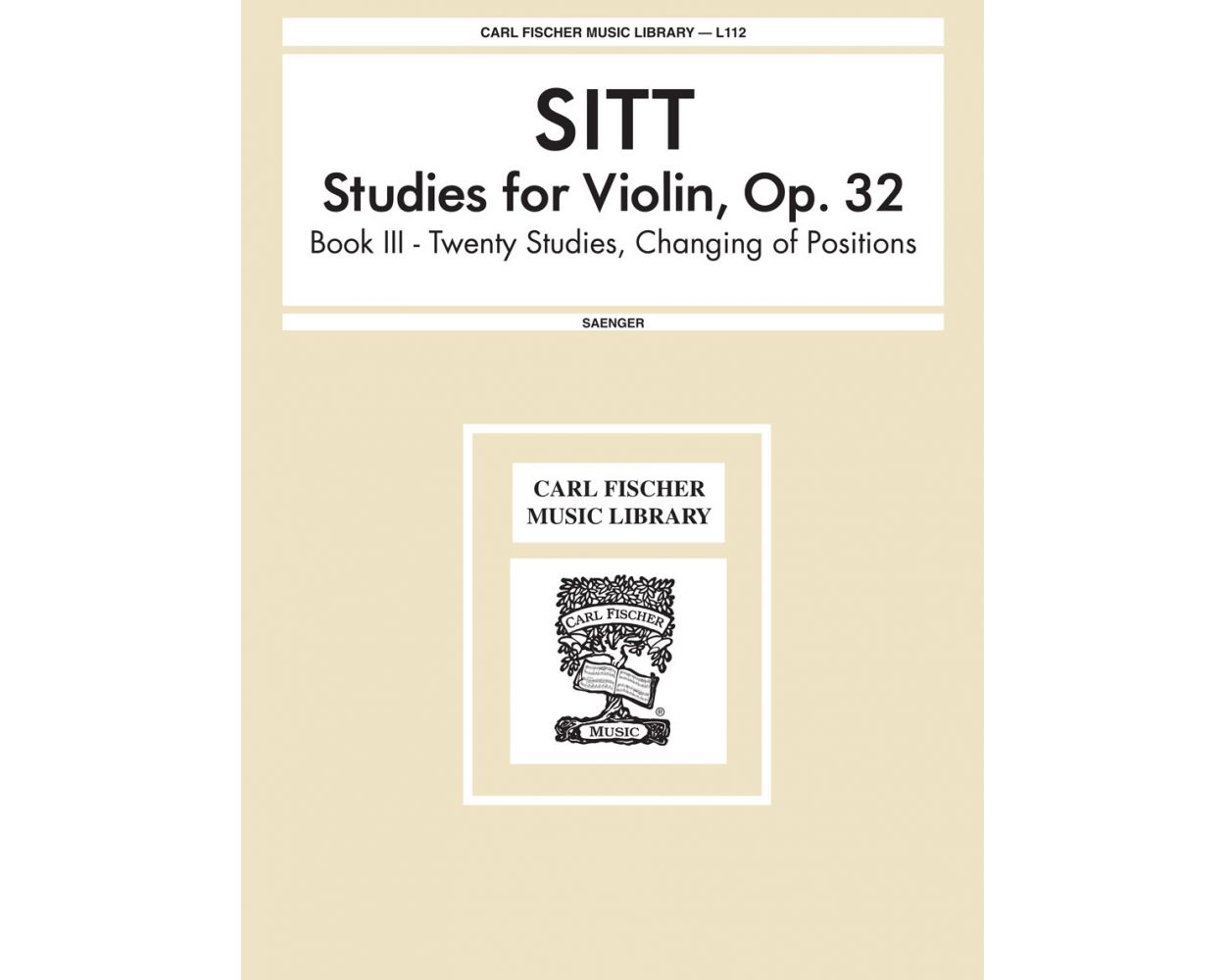 Studies for Violin Op 32 Part 3