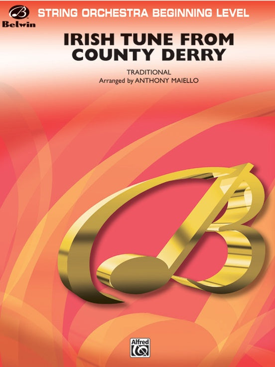 Irish Tune from County Derry (Grade 1) – String Orchestra Conductor Score & Parts (Digital Download)