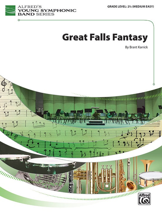 Great Falls Fantasy – Concert Band Conductor Score & Parts