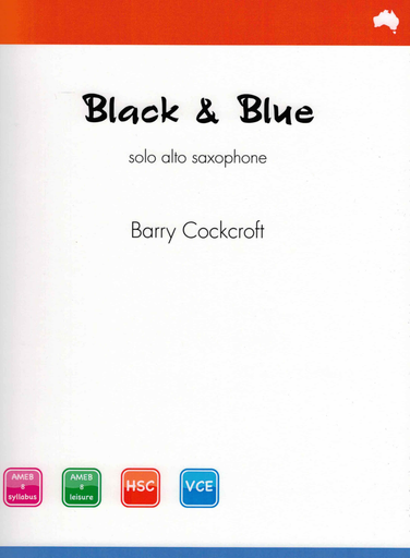 Cockcroft - Black & Blue - Alto Saxophone - Reed Music RM002