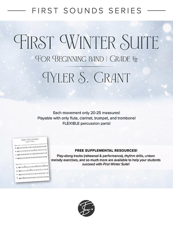 First Winter Suite – Concert Band Conductor Score & Parts (Digital Download)